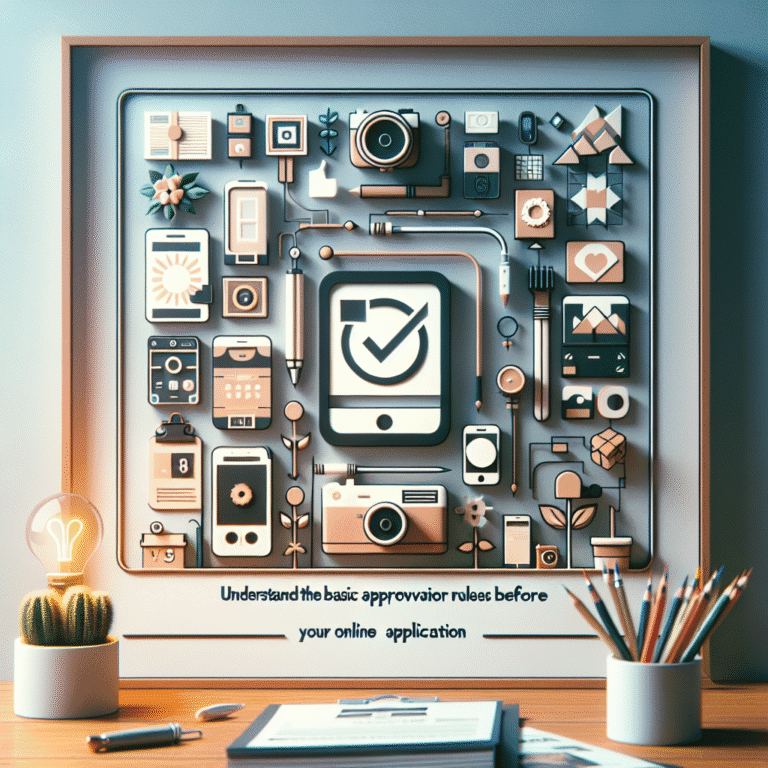 Get Approved Now – understand the basic approval rules before submitting your online application