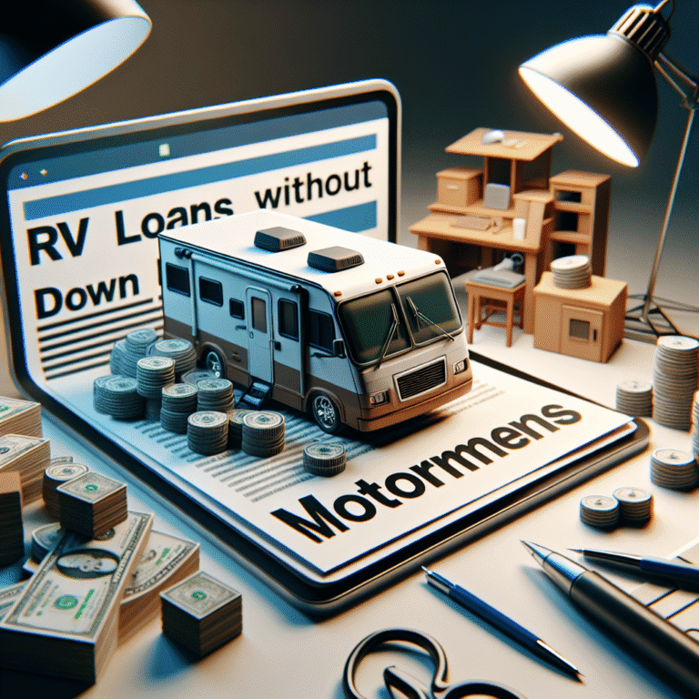 No Down Payment RV Loans – Jayco & Forest River Motorhomes