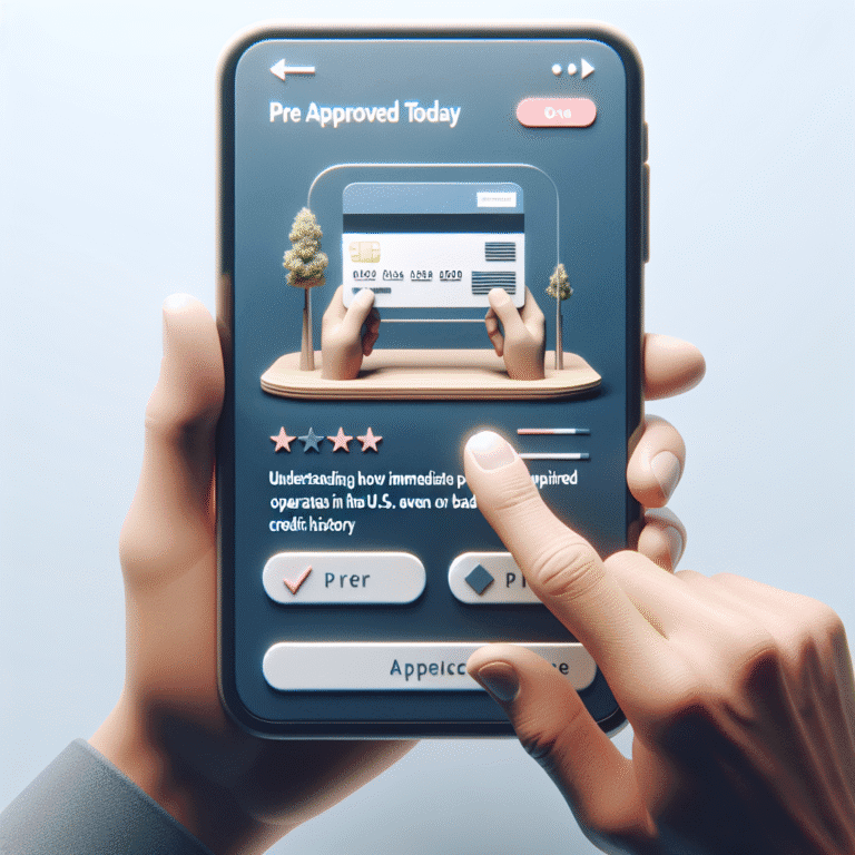 Pre Approved Today – learn how instant pre-qualification works in the U.S. even with bad or limited credit history