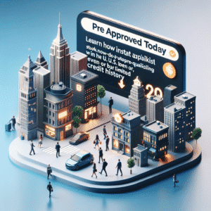 Pre Approved Today – learn how instant pre-qualification works in the U.S. even with bad or limited credit history